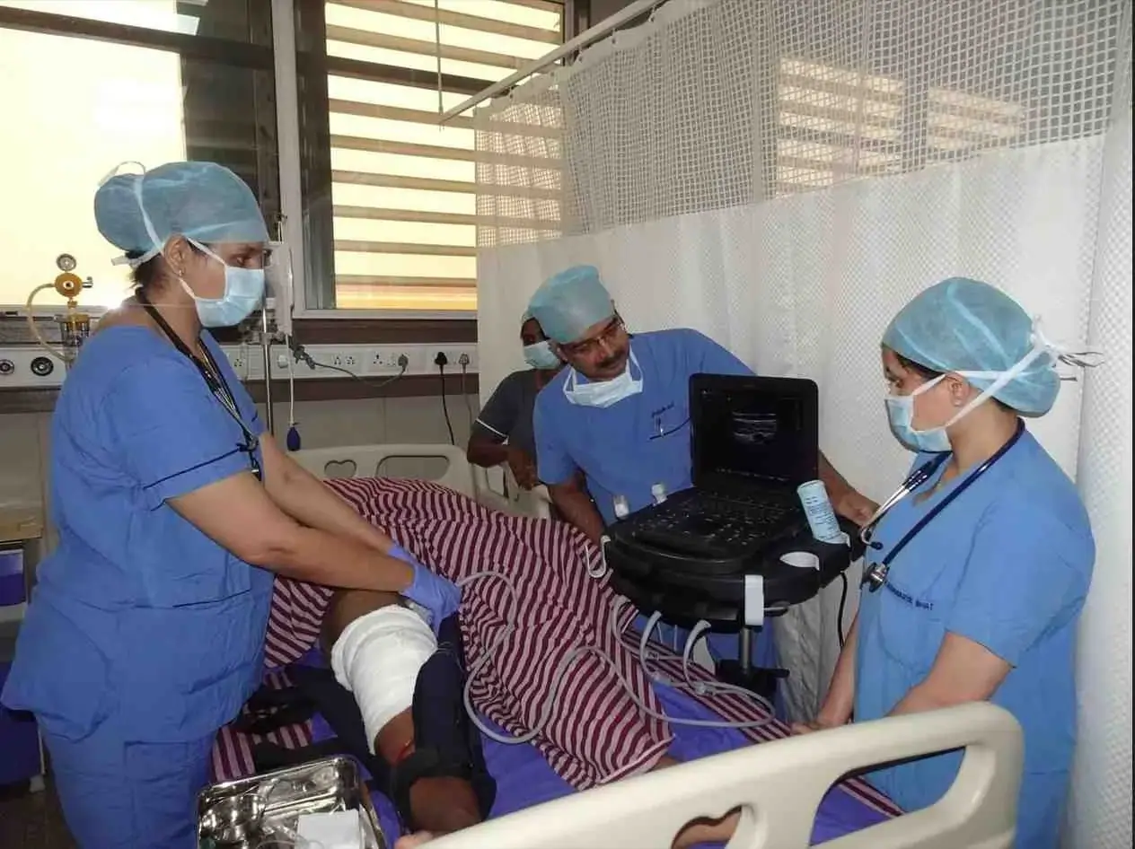 Leading anaesthesia team Coimbatore