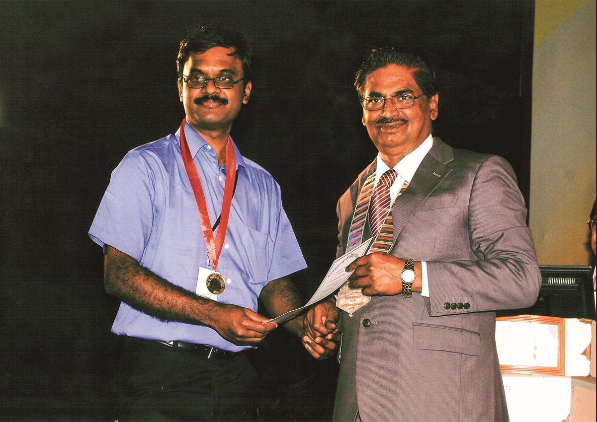 Prof M Natarajan Gold Medal - TNOA 2010