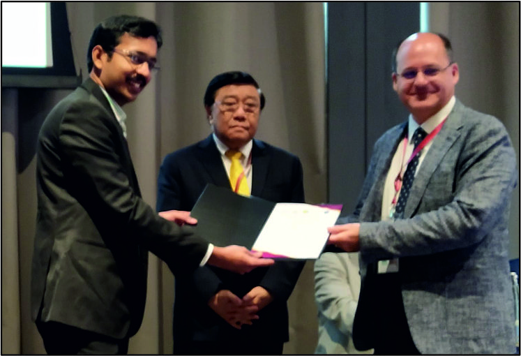Dr Robert Bauze Gold medal for Trauma, APOA meeting Bangkok on Sep 21,2019   - Dr. Siva Kumar S P